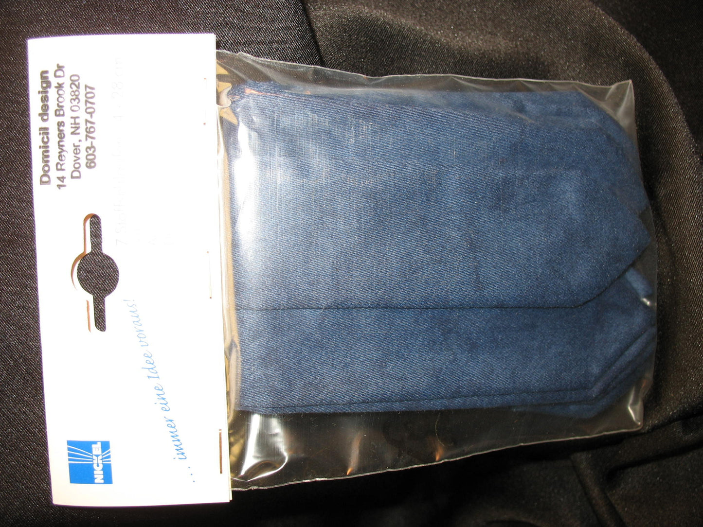 Set of Fabric Tabs, Pre-made, washable - 2 sizes