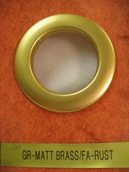 "Snap-together" PVC Grommets - Metallic Colors