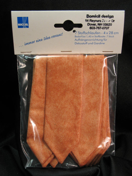 Set of Fabric Tabs, Pre-made, washable - 2 sizes