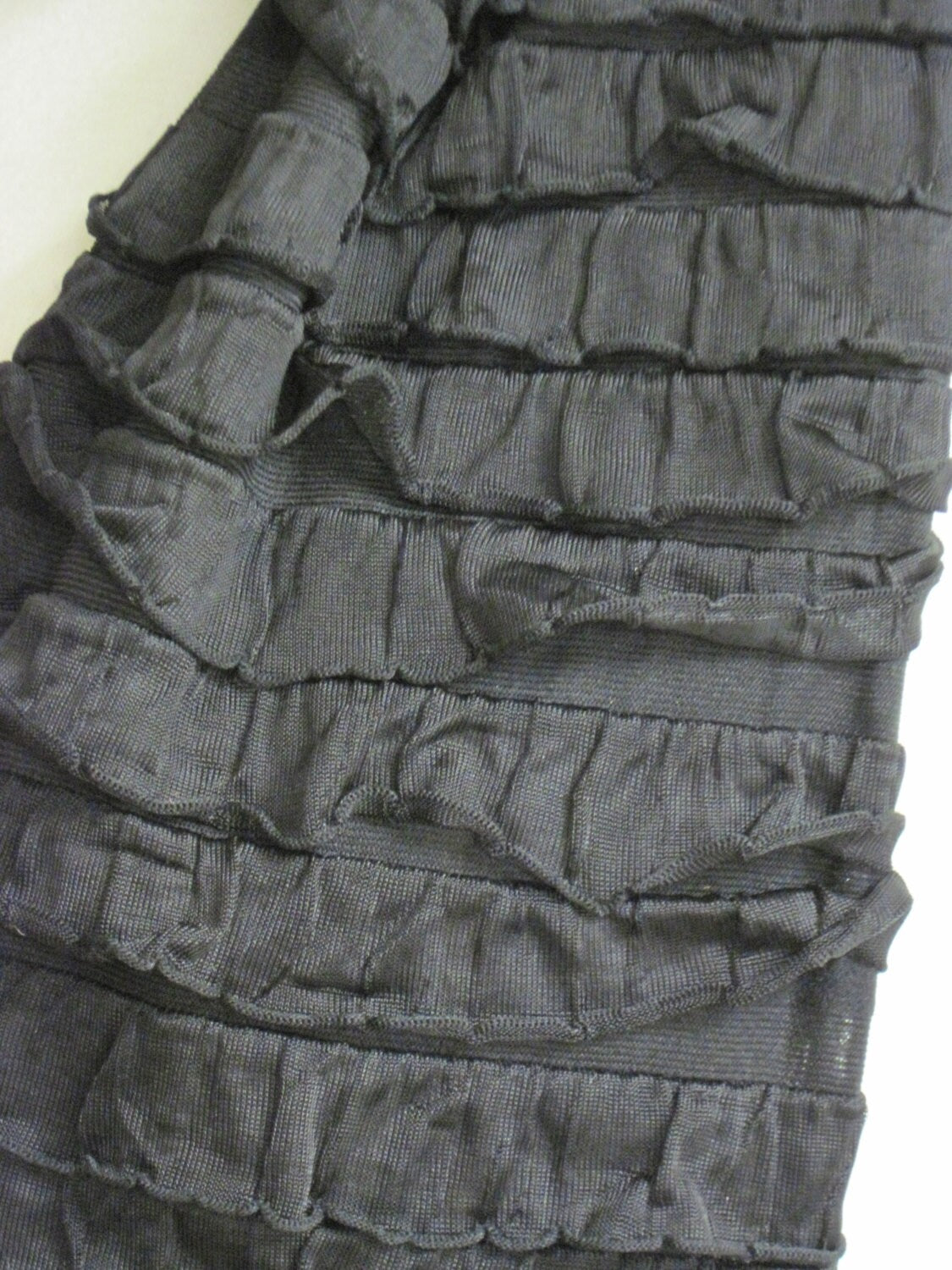 The "Black Ruffles" Scarf